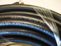 (image for) 40 meters 50-12 (1∕2') helix coaxial cable with L29 DIN+DIN connector