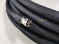 (imagen para) Cable coaxial helicoidal 50-12 (1∕2') de 30 metros con conector L16 NJ+NJ