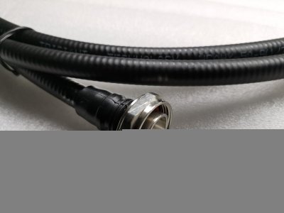 (image for) 3 meter DIN male to DIN male connector 50Ohm jumper 50-9 coaxial cable