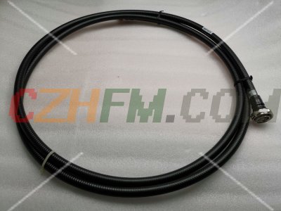 (image for) 3 meter DIN male to DIN male connector 50Ohm jumper 50-9 coaxial cable