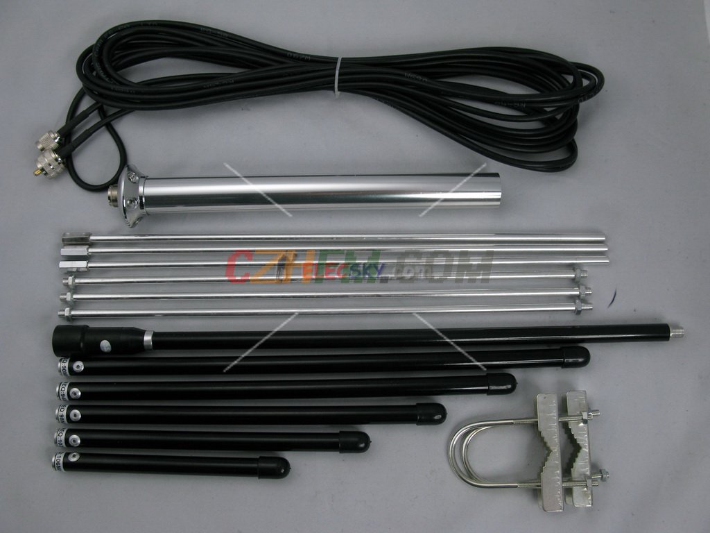 (image for) GP antenna for CZE-7C with 15 meter RG58 cable