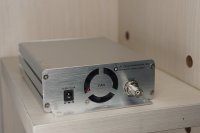 15 vatios Transmisor FM estéreo [CZE-15A] + fuente de alimentación + antena