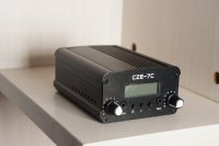7vatios Transmisor FM estéreo [CZE-7C] + Fuente de alimentación + Antena
