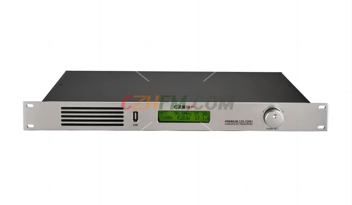 (imagen para) 200 Watt Professional FM Transmitter [CZE-T2001] - Pinche Imagen para Cerrar