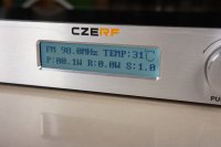 New 1U 0-50 Watt Professional FM Transmitter [CZE-T501]