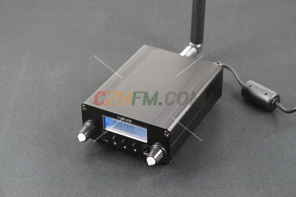 (image for) 500mW 76-108Mhz Home FM TRANSMITTER (Black) [CZH-05B] - Click Image to Close