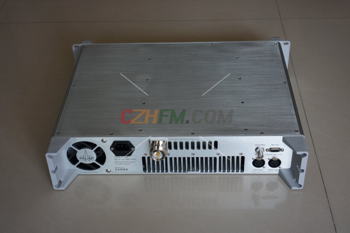 (imagen para) 1000W FM Radio Transmitter [FMT5.0-1000H] - Pinche Imagen para Cerrar